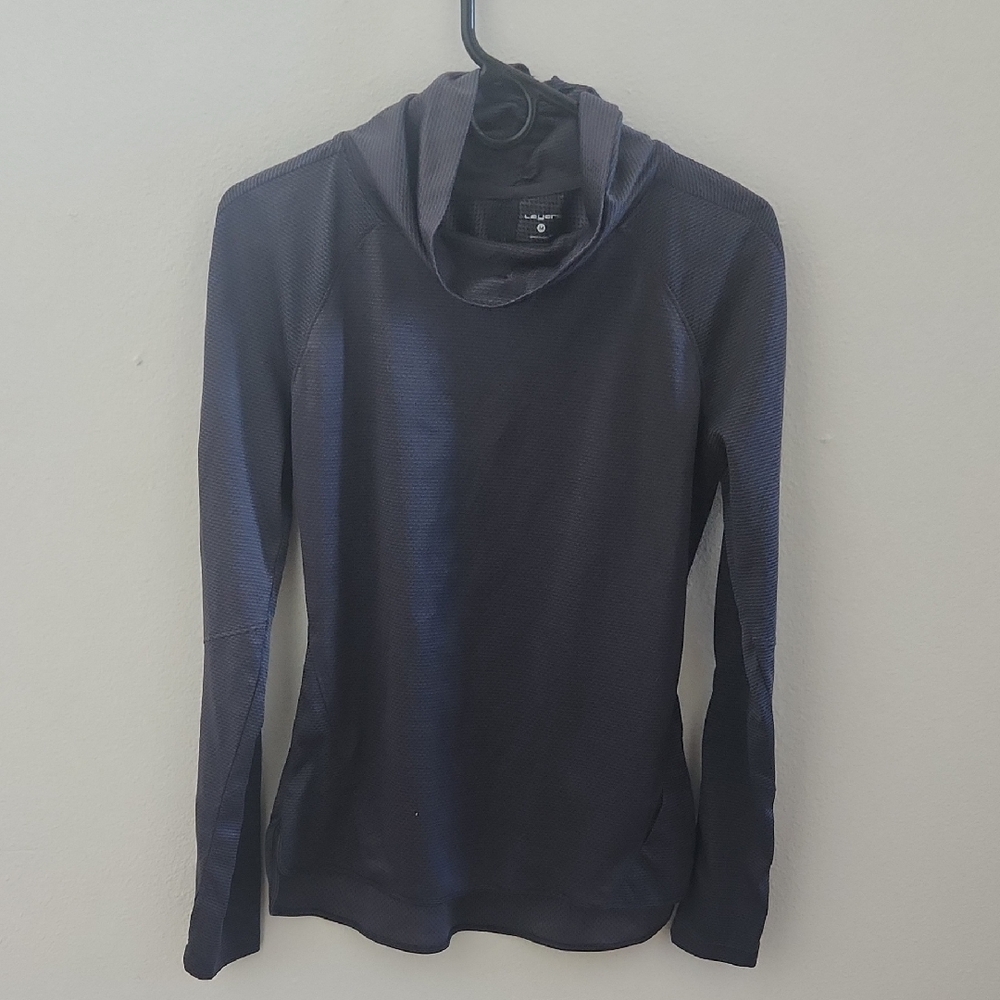 Layer 8 Charcoal Long-Sleeve Athletic Top